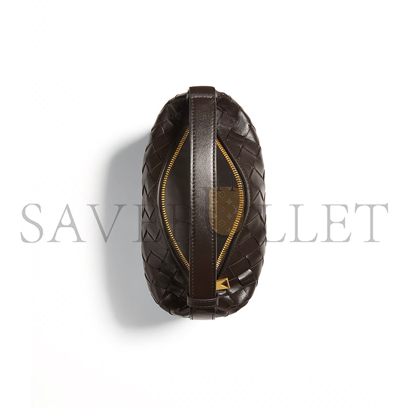 BOTTEGA VENETA WALLACE MINI INTRECCIATO LEATHER SHOULDER BAG 754443V3IV12132 (22*13*9cm)